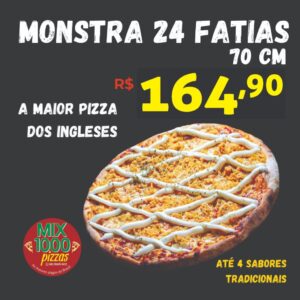 mostra165 Pizza 70cm - 24 Fatias