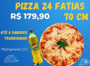 pizza-179 Pizza 70cm - 24 Fatias